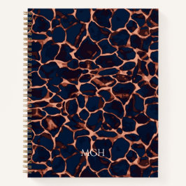 Cuaderno Tortoise Shell Personalized Monogram Journal