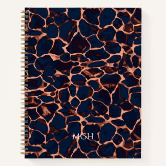 Cuaderno Tortoise Shell Personalized Monogram Journal