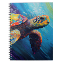 Cuaderno Tortuga acuática