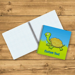 Cuaderno Tortuga de dibujos animados