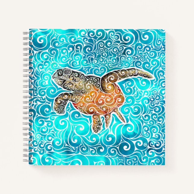 Cuaderno Tortuga de mar Rambrosa (Anverso)