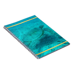 Cuaderno Tortuga de mar verde hawaiana