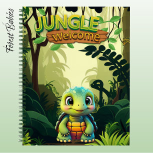 Cuaderno Tortuga Fun Box Tortuga Caprichoso Zoo Animal 🐢