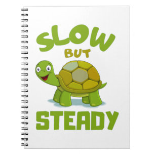 Cuaderno Tortuga lenta pero estable portátil