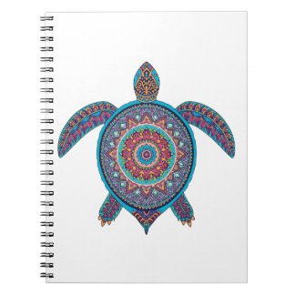 Cuaderno Tortuga Mandala — Calma Colorida