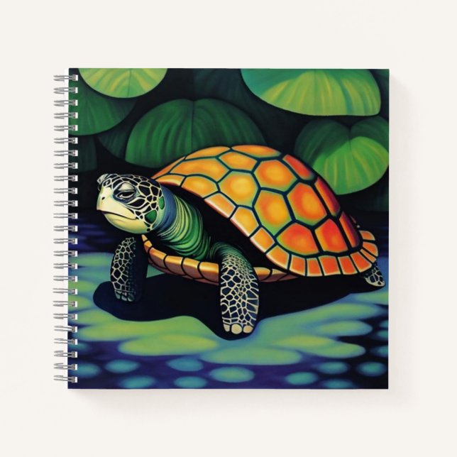 Cuaderno Tortuga marina (Anverso)