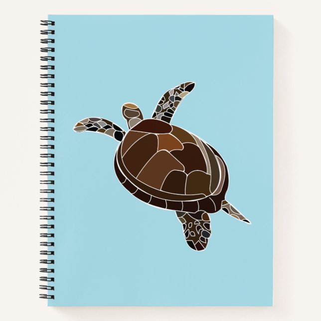 Cuaderno Tortuga marina oceánica (Anverso)