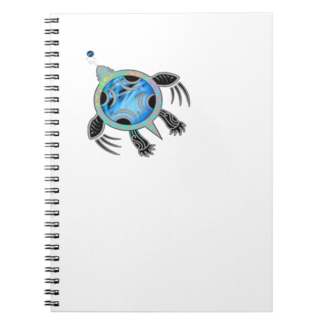 Cuaderno Tortuga marina pintada (Frente)