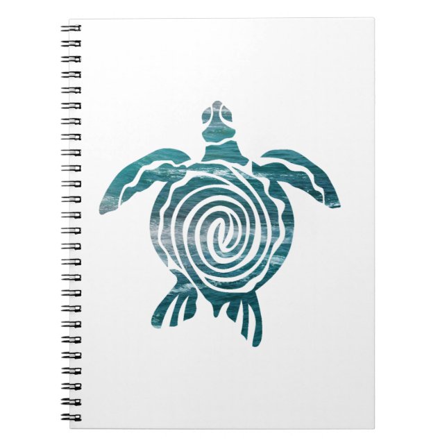 Cuaderno Tortuga marina salva a la tortuga (Frente)