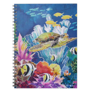 Cuaderno Tortuga marina verde