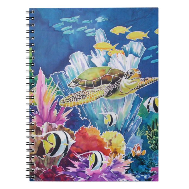 Cuaderno Tortuga marina verde (Frente)