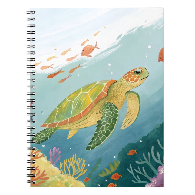 Cuaderno Tortuga pintada (Frente)