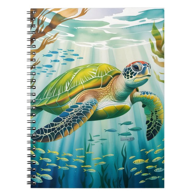 Cuaderno Tortuga Pintada (Frente)
