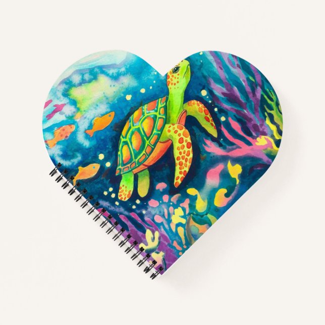 Cuaderno Tortuga pintadora (Anverso)