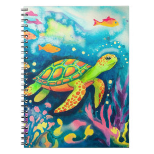 Cuaderno Tortuga pintadora