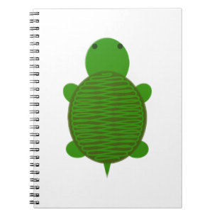 Cuaderno Tortuga verde adorable