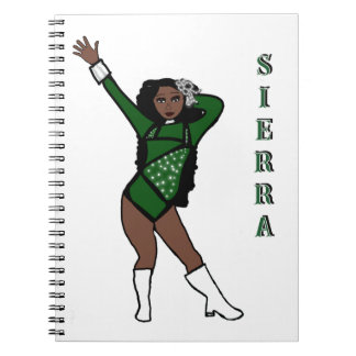 Cuaderno Tortuga Verde con Acento Blanco Majorette