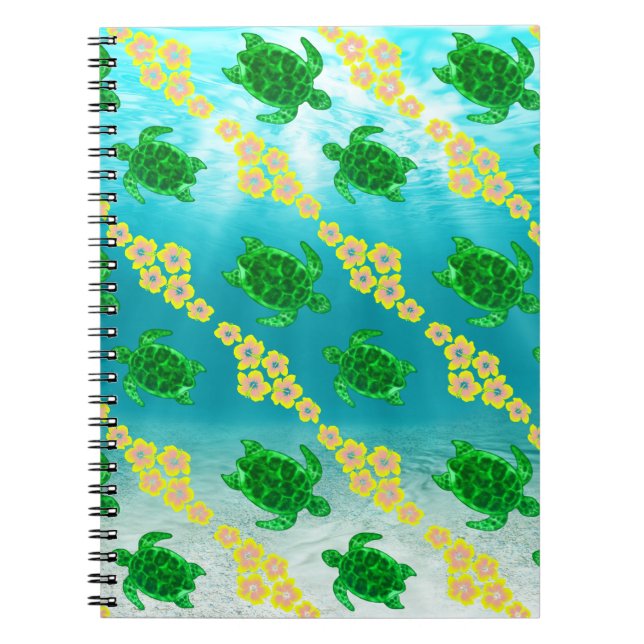 Cuaderno Tortugas de mar verde (Frente)
