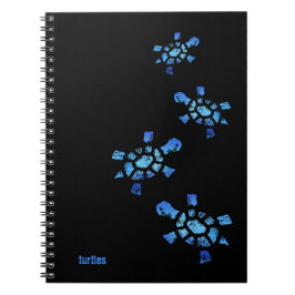 Cuaderno Tortugas del agua azul