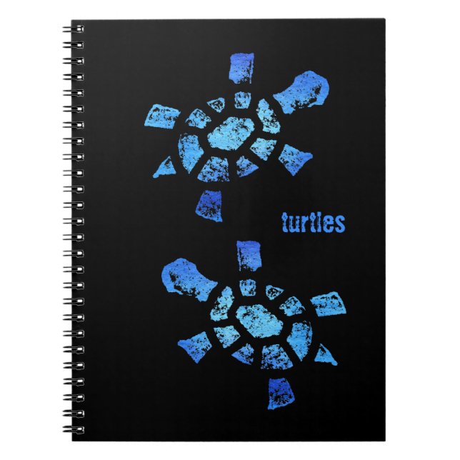 Cuaderno Tortugas del agua azul (Frente)
