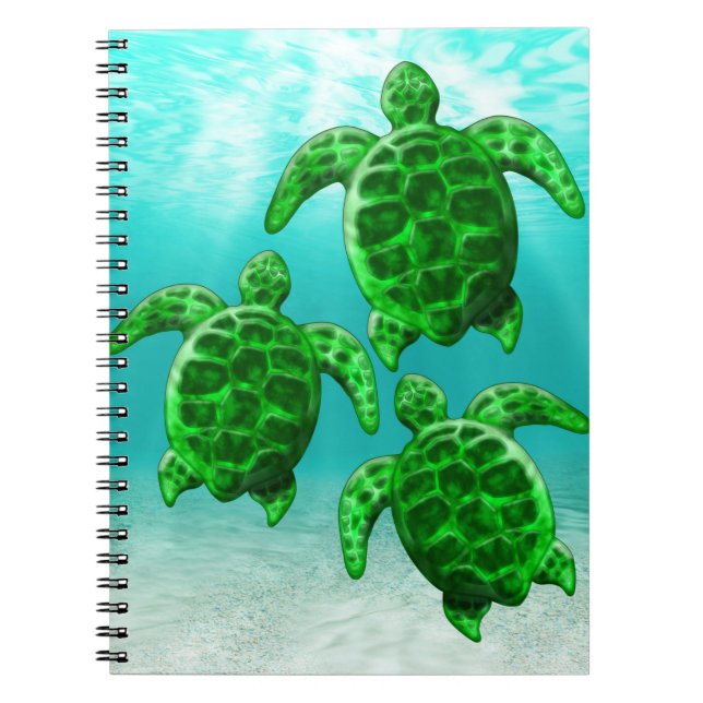 Cuaderno Tortugas del Mar Verde (Frente)