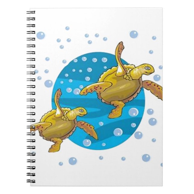 Cuaderno Tortugas marinas (Frente)