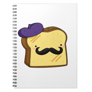 Cuaderno Tosta francesa de Kawaii