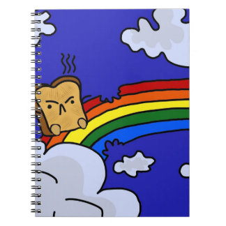 Cuaderno Tostada del arco iris