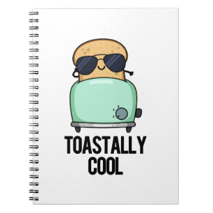 Cuaderno Tostada Totalmente Divertida Pun de Tostada