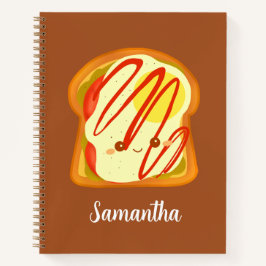 Cuaderno Tostadas De Aguacate Con Huevo Y Tomate