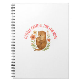 Cuaderno Totalmente Agradecido Contigo Mamá Día de la Madre