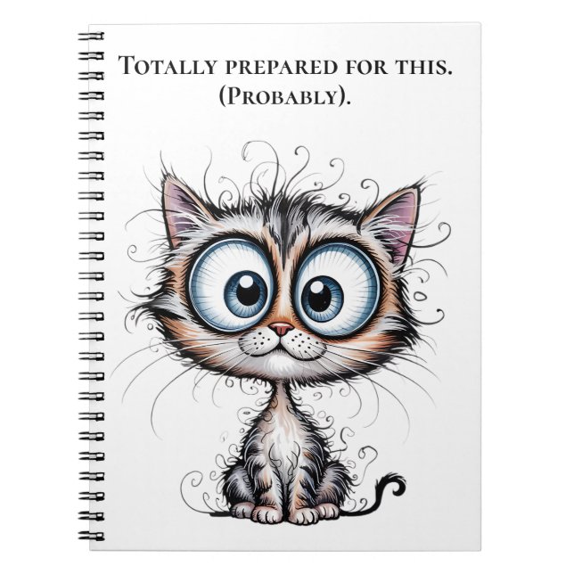 Cuaderno Totalmente preparado para esto. (Probablemente). C (Frente)