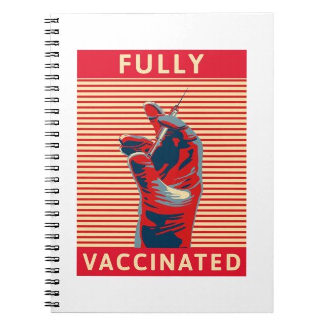Cuaderno Totalmente vacunado (Frente)