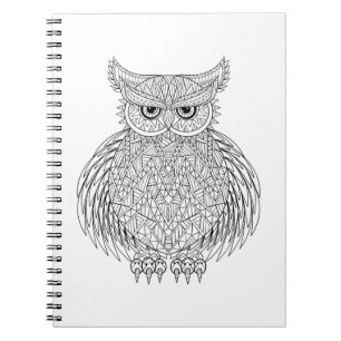 Cuaderno Tótem inspirado del pájaro del búho