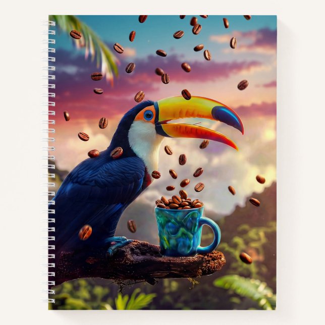CUADERNO TOUCÁN DE SELVA TROPICAL DE FAUNA (Anverso)
