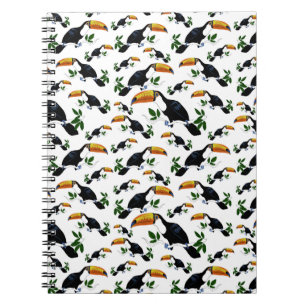 Cuaderno Toucanes tropicales - Jungla juguetona