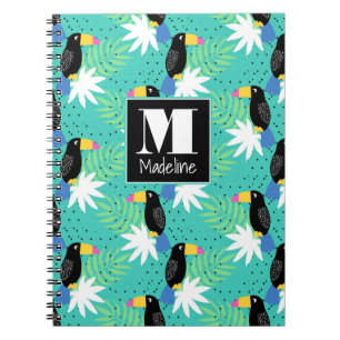 Cuaderno Toucans en monograma del trullo el
