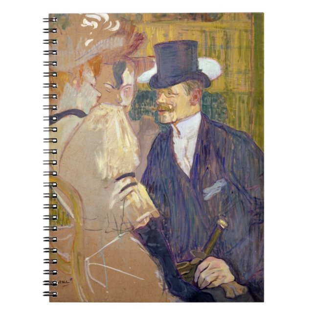 Cuaderno Toulouse-Lautrec - El inglés en el Rouge (Frente)