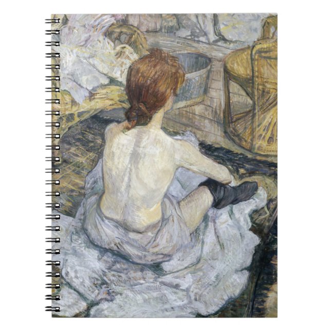 Cuaderno Toulouse-Lautrec - Rousse / Toilet (Frente)