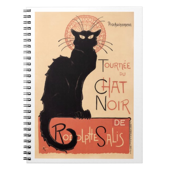 Cuaderno Tournee du Chat Noir (1896) (Frente)