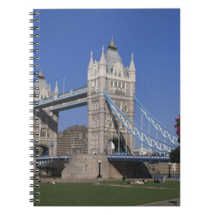 Cuaderno Tower Bridge, River Thames, Londres, Inglaterra