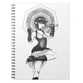 Cuaderno Trabaja Duro, Diviértete