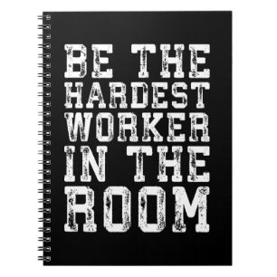 Cuaderno Trabajador Más Difícil En La Habitación - Inspirad