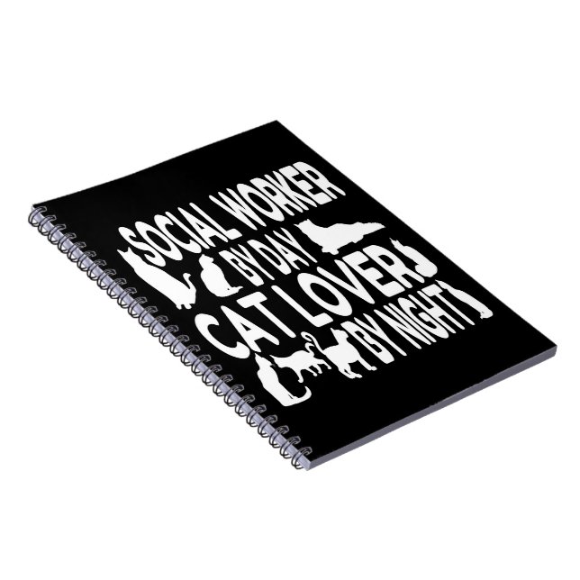 Cuaderno Trabajador social de Cat Lover (Lado Derecho)
