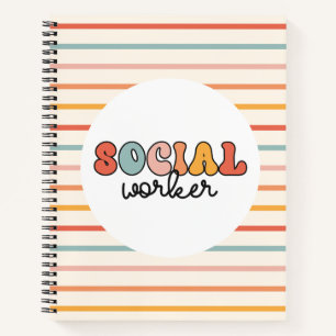 Cuaderno Trabajador social retro