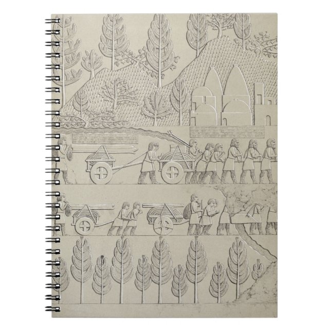 Cuaderno Trabajadores con los instrumentos y cuerdas para (Frente)