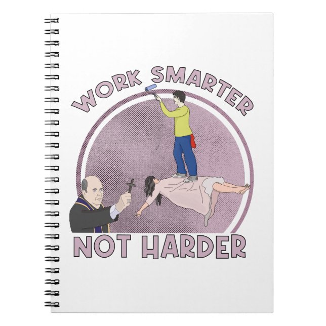 Cuaderno Trabajar más inteligente no más difícil (Frente)