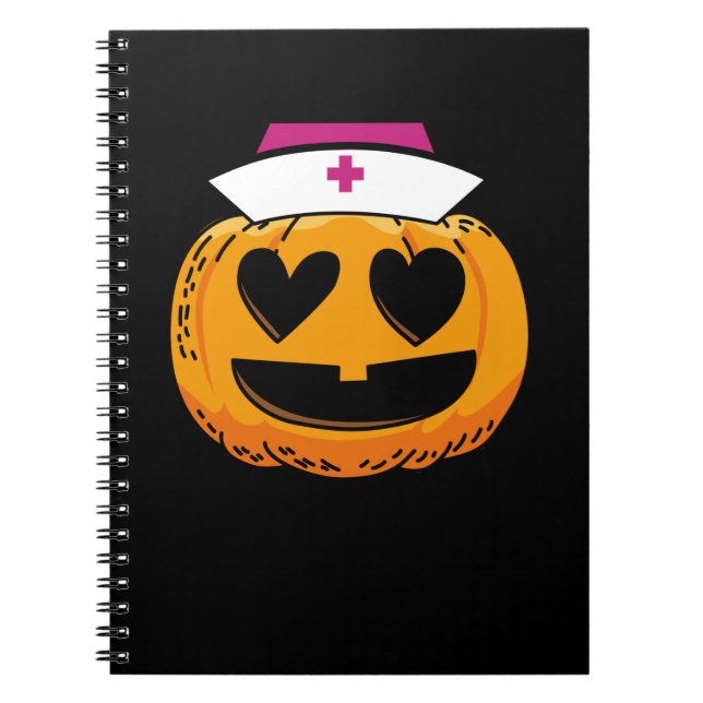 Cuaderno Trabajo de enfermería de calabaza (Frente)