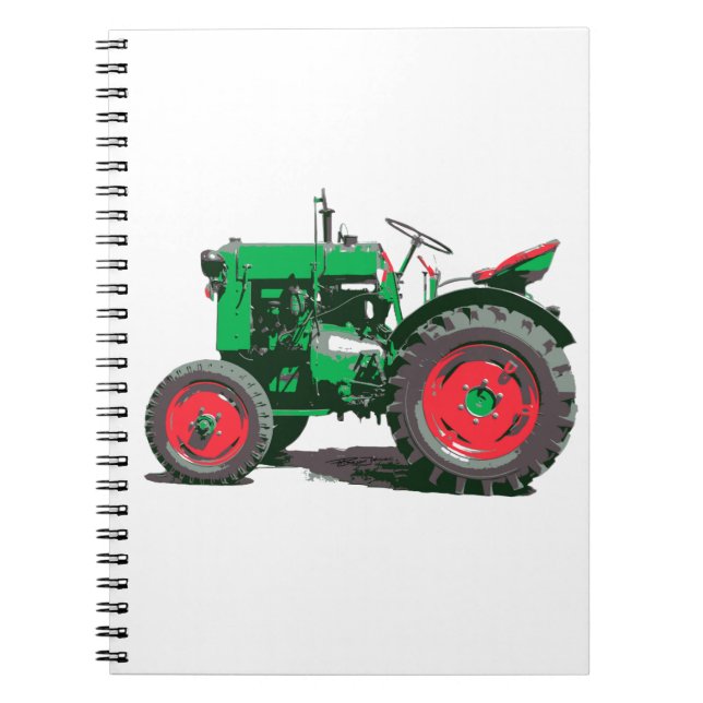 CUADERNO TRACTOR ANTIGUO (Frente)