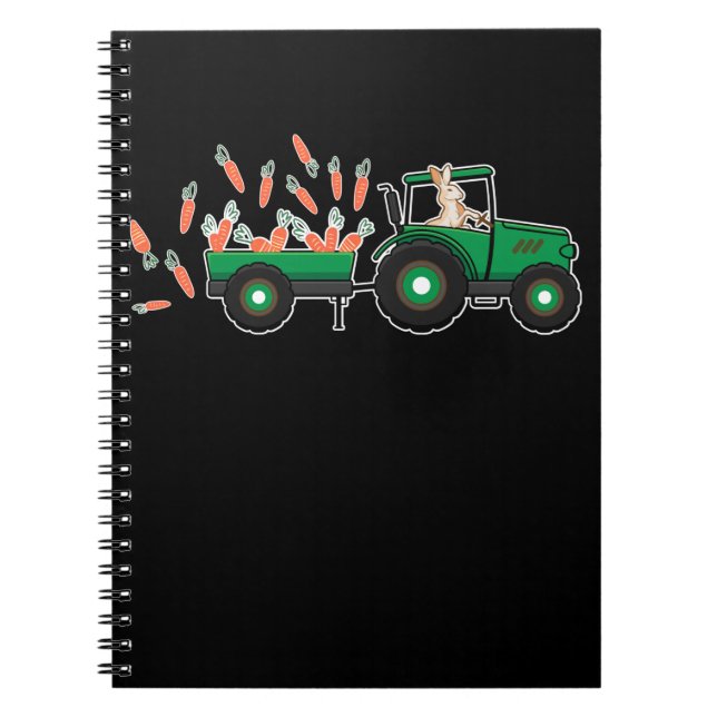 Cuaderno Tractor Bunny Drits Chicas Boys (Frente)